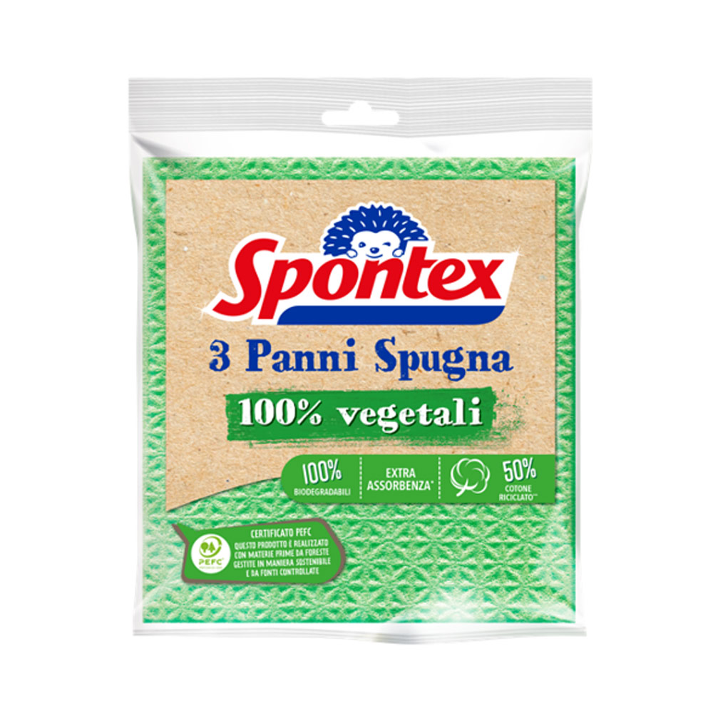 Acquista online Spontex Panni Spugna Eco x3