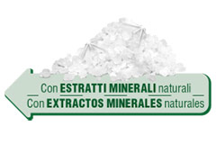 Con estratti minerali