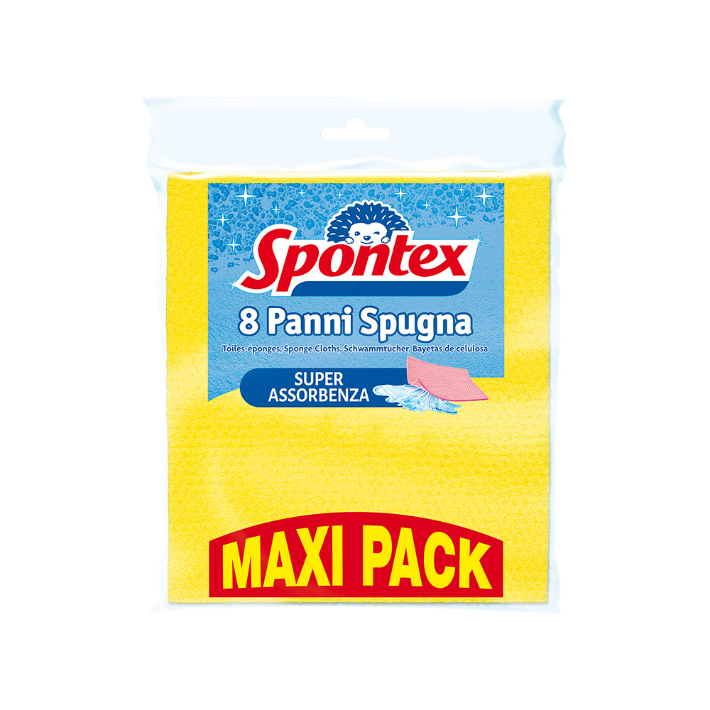 Acquista online Spontex Panni Spugna x8